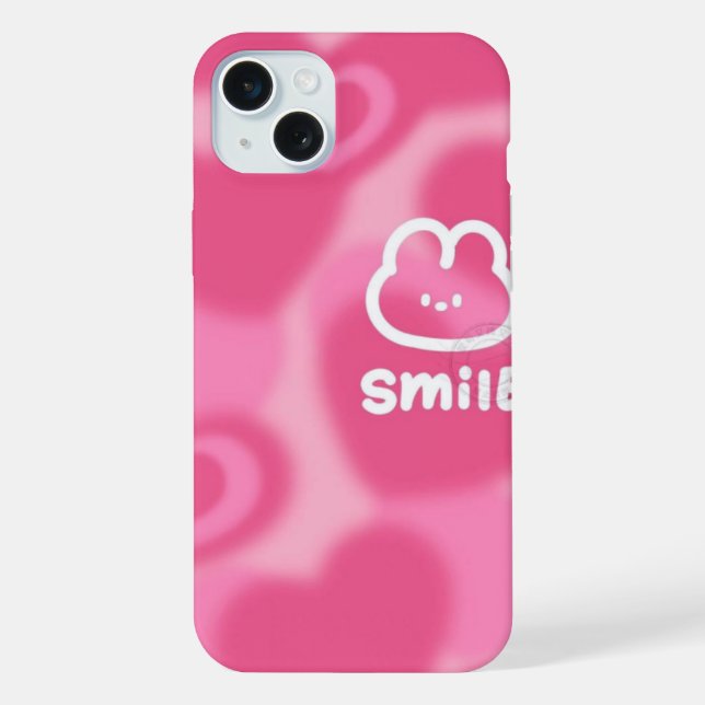 Süß rosa  iPhone hülle (Rückseite)