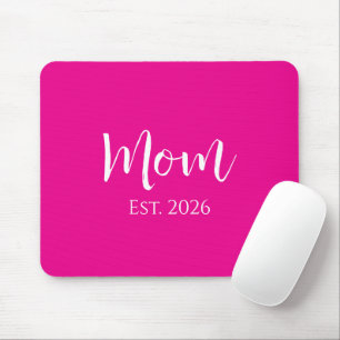 Süß Rosa Neue Mutter Muttertag  Mousepad