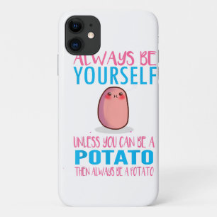Süß Sei immer du selbst, außer einer Kartoffel Kaw Case-Mate iPhone Hülle