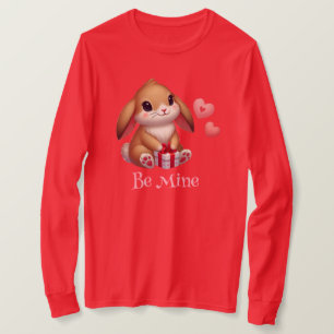 Süß, sei mein Valentinstag-Hasen-Kaninchen T-Shirt