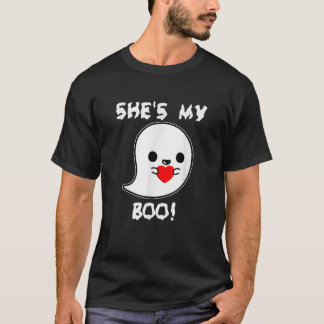 Süß Sie ist mein Boo-Geist von Halloween Hugs T-Shirt
