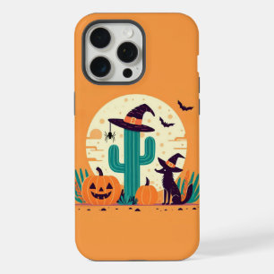 Süß, südwestlicher Halloween-Wüsten/Kaktus iPhone 15 Pro Max Hülle