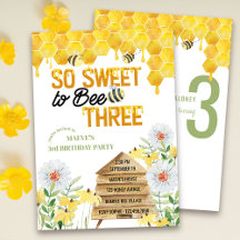 Süß, um drei zu sein - Bienenstock und Honigwabe 3