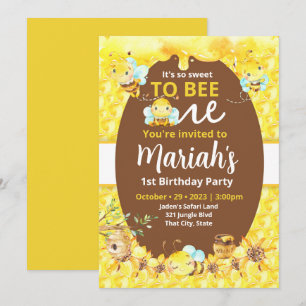 Süß, um eine Einladung zu sein