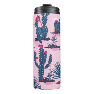 Süß und trendig Nahtlos Vintager Sommer c Thermosbecher