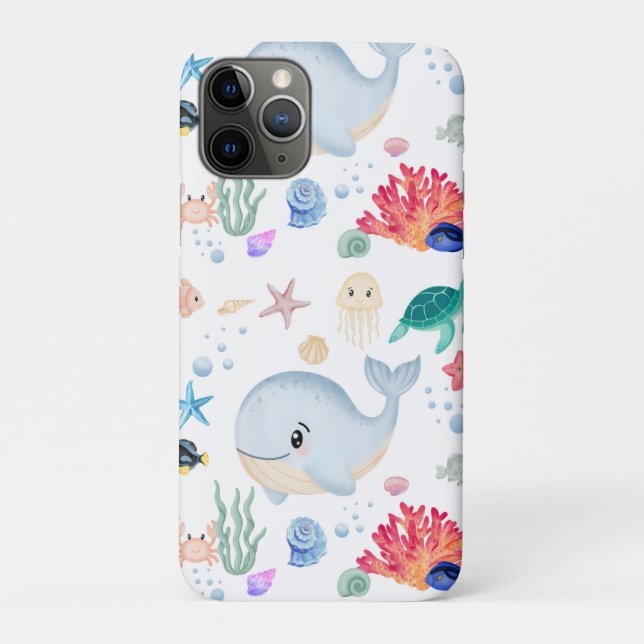 Süß unter dem Meer Case-Mate iPhone Hülle (Rückseite)