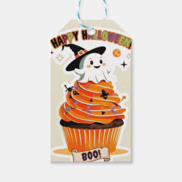 Süß wie Can Boo Hübsche Halloween-Cupcakes Geschenkanhänger