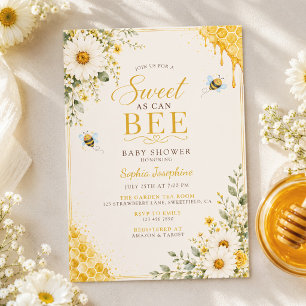 Süß wie eine Biene Baby Shower Einladung