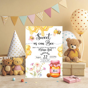 Süß wie eine Biene Baby Shower Einladung