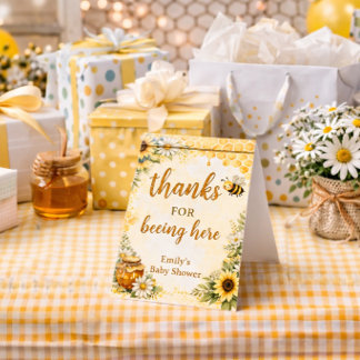 Süß wie eine Biene - Babyparty Visitenkarten
