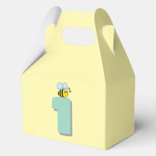 Süß wie eine Biene Eins 1. Geburtstag Süße Hummel Geschenkschachtel
