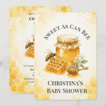 Süß wie eine Biene geschlechtsneutrale Babyparty