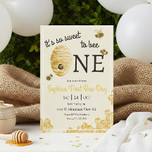 Süß wie eine Biene zum ersten Geburtstag