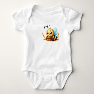 Süß wie eine Honigbiene Baby Strampler