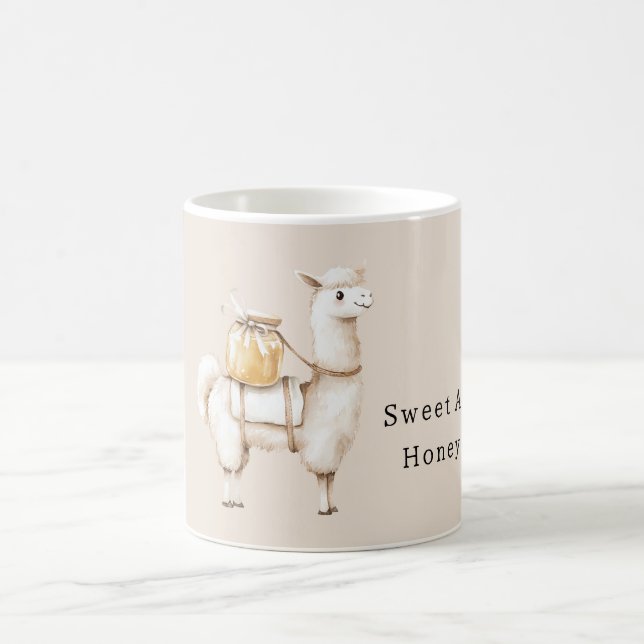 Süß wie Honig Alpaka Kaffeetasse (Mittel)