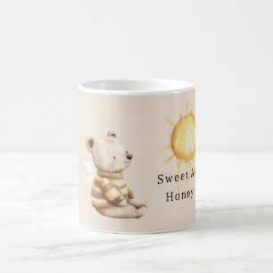 Süß wie Honig Biene Bär Sonne Kaffeetasse