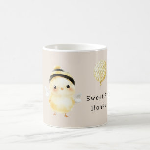 Süß wie Honig-Hühnchen-Waben-Ballon Kaffeetasse