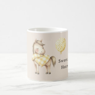 Süß wie Honig Pferd Honigwaben Ballon Kaffeetasse