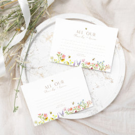 Süß wie möglich modern minimalistisch Danke Begleitkarte