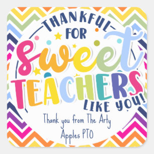 Süß, wie süß es war, von dir gelehrt zu werden quadratischer aufkleber