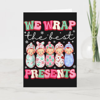 Süß Wir Wickeln Die Besten Geschenke L&amp;d Nicu  Karte