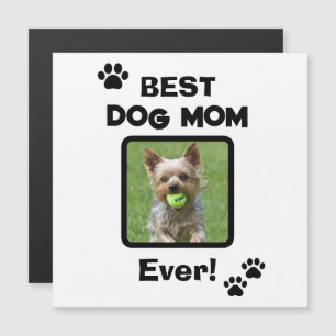 Süß Zum Anpassen Beste Hund Katze Mama Mutti Aller Magnetkarte