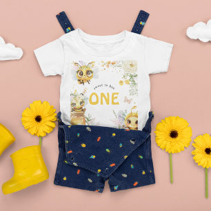 Süß zur Biene ONE' 1. Geburtstag Baby T-shirt