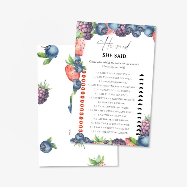 Süßbeere - er sagte, sie habe Spiel gesagt (Von Creator hochgeladen)