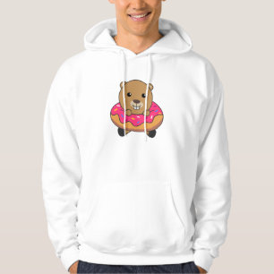 Süßbienenkanen Donut Pink Hoodie