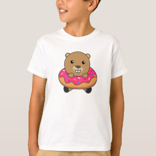 Süßbienenkanen Donut Pink T-Shirt