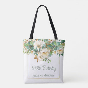 Süßcreme-Rose 80. Geburtstag