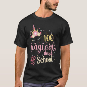 Süße 100 magische Schultage-Einhorn-Lehrerin St T-Shirt
