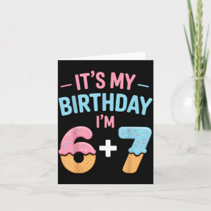 Süße 13. Geburtstag 13 Alt 6 Karte