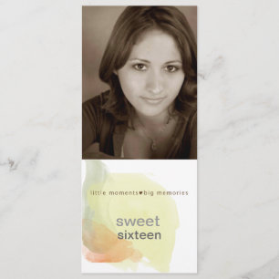 süße 16 Einladungen