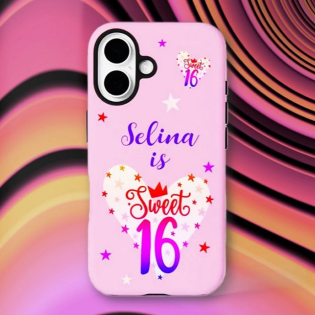 Süße 16 Geburtstags iPhone / iPad Hülle (Von Creator hochgeladen)