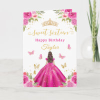 Süße 16 Heiße Rosa Prinzessin Brünette Mädchen