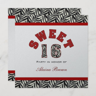 Süße 16 Party Einladungen