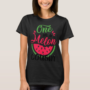 Süße 1. Geburtstag Wassermelone Cousin 1. Geburtst T-Shirt