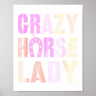Süße 2026 Crazy Horse Lady Powered Lunarenergie Cn Poster