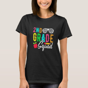 Süße 2. Klasse Truppe Zurück zur Schule Erster Sch T-Shirt