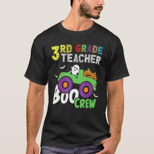 Süße 3. Drittklässler Boo-Crew-Lehrer Halloween Pa T-Shirt