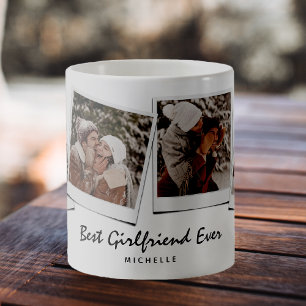 Süße 4-Foto Beste Freundin überhaupt Kaffeetasse