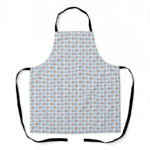 Süße 50er Retro-Rosebud-Blaue Gingham-Karo