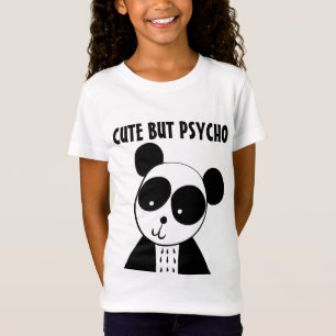 SÜSSE ABER PSYCHO-DAMEN GIRLS T-SHIRTS