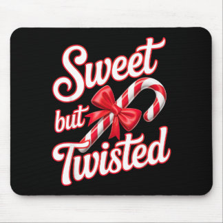 Süße aber verdrehte Zuckerstange Lustiges Weihnach Mousepad