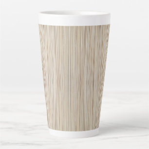 Süße abstrakte braune Liniendesign Milchtasse