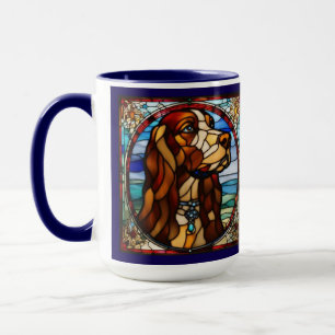 Süße Afghan Hound Kaffeetasse