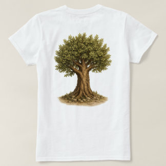 Süße Ameise und Olivenbaum-Kunst | Naturinspiriert T-Shirt