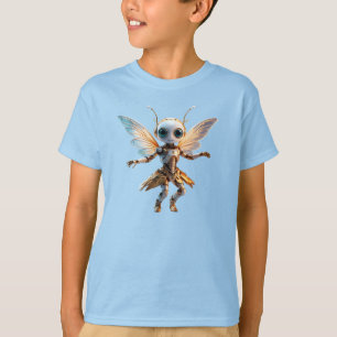 Süße Ameisen-Mädchen tanzender Roboter Pixie T-Shirt