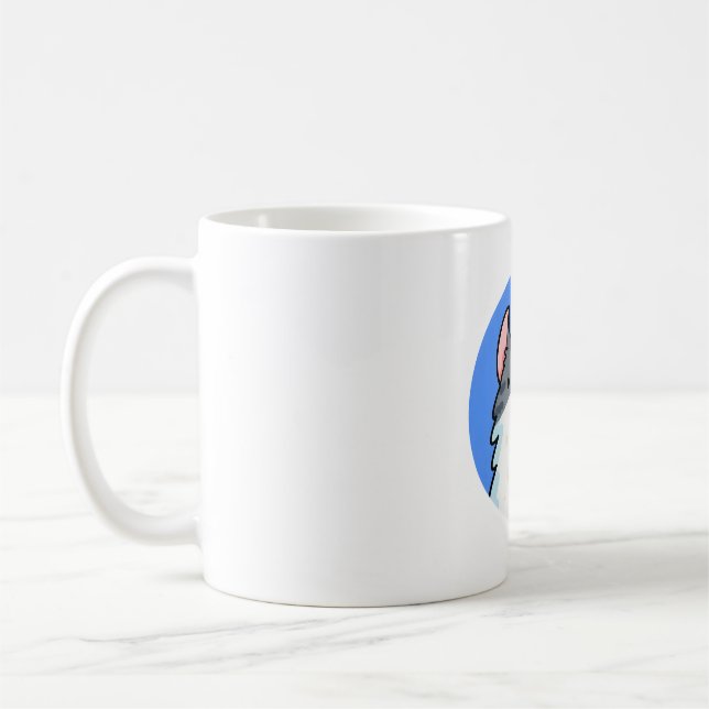 Süße American Curl Katze Kaffeetasse (Links)